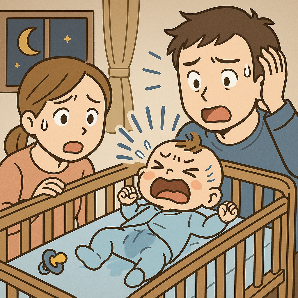 赤ちゃんのおしっこ漏れ